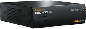 Teranex Mini - Audio to SDI 12G