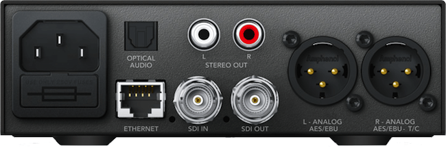 Teranex Mini - SDI to Audio 12G