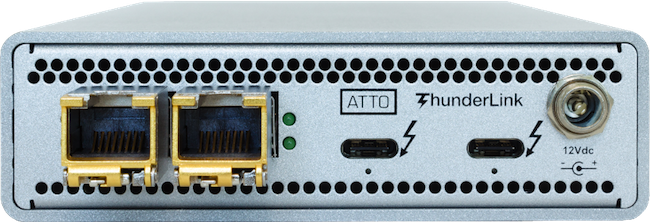 ATTO ThunderLink (TB3) Dual 10 GbE (RJ45 SFP+)