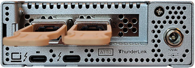 ATTO ThunderLink (TB5) Dual 100GbE (QSFP28)