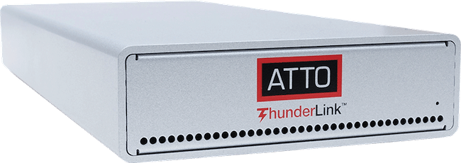 ATTO ThunderLink (TB3) Dual 25 GbE (SFP28)