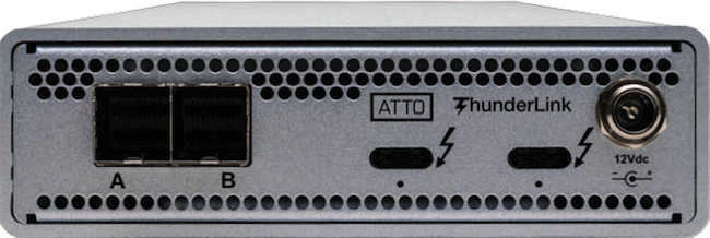 ATTO ThunderLink (TB3) Dual SAS/SATA 12 Gb/s