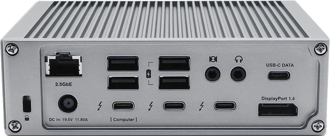 CalDigit TS4 1 till 18 USB-C Docking station kompatibel med Thunderbolt 4  och 3, USB4 stöd för M1 och M2