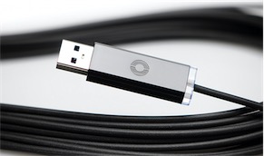 Câble optique USB 3.0 de 10 m (USB type A vers USB type A receiver)