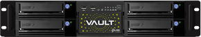 GB Labs VAULT LTO8 with 4 Drives and Dual 10/40Gbe ports