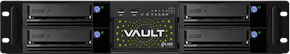 GB Labs VAULT LTO7 with 1 Drive and Dual 10/40Gbe ports