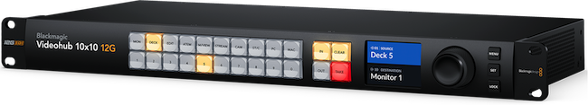 Blackmagic Videohub 10x10 12G (zero latency)