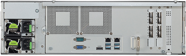 Promise VTrak N1616 de 192 To (10 x 18 To HDD et 6 x 2 To SSD) - Ethernet 10G (SFP+)