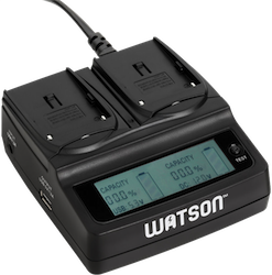 Watson Chargeur LP-E6N Duo LCD