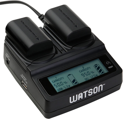 Watson Chargeur NP-F Duo LCD